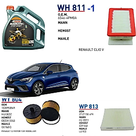 RENAULT CLİO 5 1.3 TCE ve 1.0 TCE MOTOR BAKIM SETİ