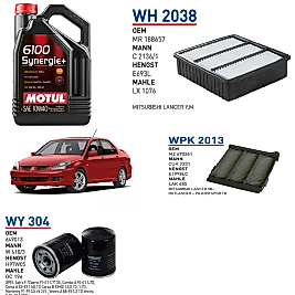 MİTSUBİSHİ LANCER 1.6 MOTOR KODU:4G18 09/03 → 10/08 YAĞ BAKIM SETİ