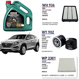 HYUNDAI Tucson II 1.6 GDI - kw 97 - 132 hp G4FD MOTOR KODU