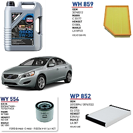 VOLVO CARS S60 II V60 Cross Country 1.6 T4 160 HP Yağ Bakım Seti