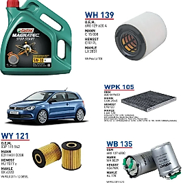 VOLKSWAGEN POLO BLUEMOTION 1.2 TDI 75 HP 2010-2014 ARASI ARAÇ BAKIM SETİ