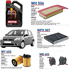 FORD FİESTA 1.4 TDCİ MOTOR 2003-2012 MODEL EURO 4 BAKIM SETİ