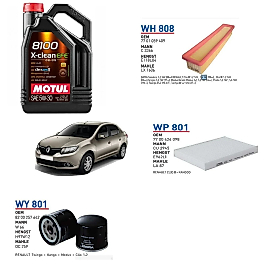 RENAUL SYMBOL 1.2 16VALF 2015 MODEL ARAÇ BAKIM SETİ