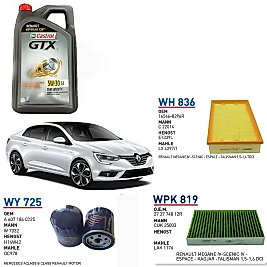 RENAULT MEGANE 4 1.6 16V YAĞ BAKIM SETİ