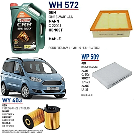 FORD TOURNEO COURİER EURO 6 1.5 TDCİ 100HP