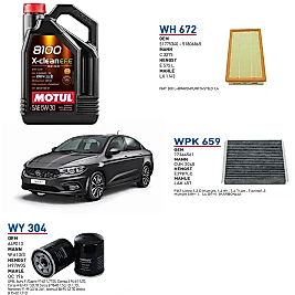 FİAT EGEA 2019 1.4 YAĞ BAKIM SETİ