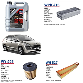 PEUGEOT 3008 1.6 VTİ 120 HP 06/09 → 08/16 YAĞ BAKIM SETİ