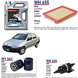 FİAT SİENA 1.6 16V 100 HP MOTOR YAĞ BAKIM SETİ