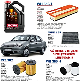FİAT ALBEA 1.3 MULTİJET EURO 4 MOTOR YAĞ BAKIM SETİ
