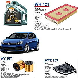 VOLKSWAGEN GOLF 5 1.6 FSİ MOTOR 10/03 → 07/08 BAKIM SETİ